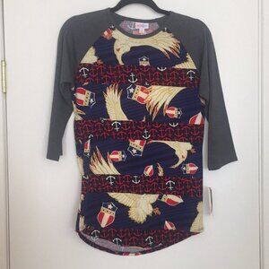 XS LuLaRoe Randy Tee DD11 1373